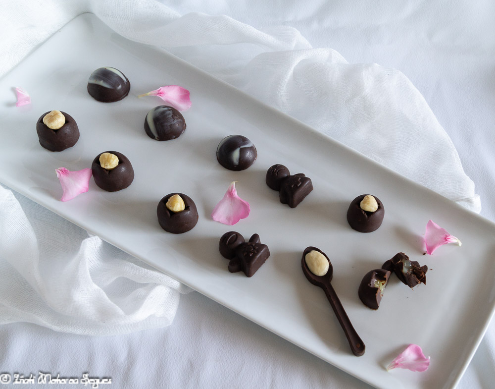 Bombones rellenos de lermon curd