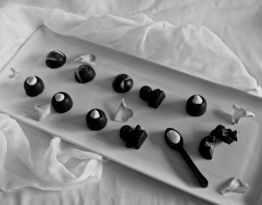 Bombones rellenos de lermon curd