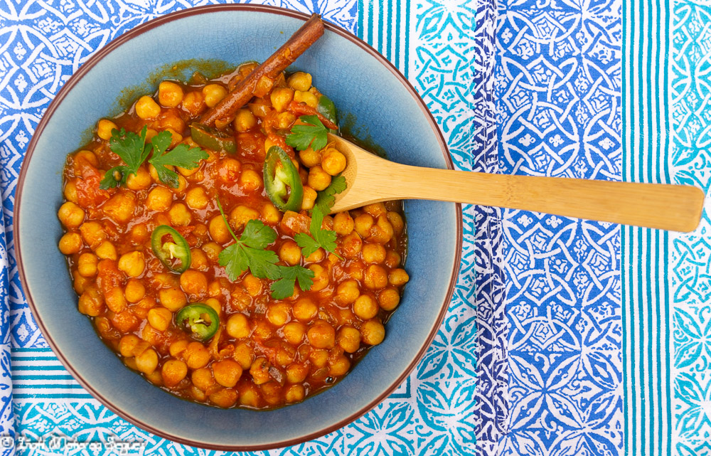 Chana Masala (Curry de garbanzos)