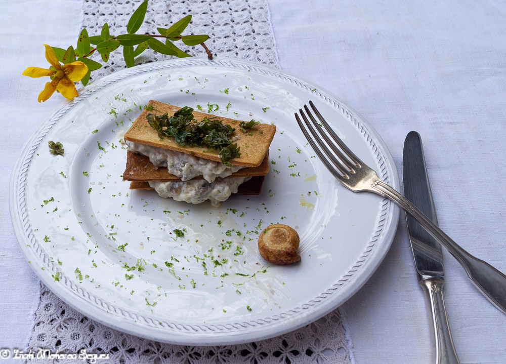 Ensalada de berenjenas ahumadas