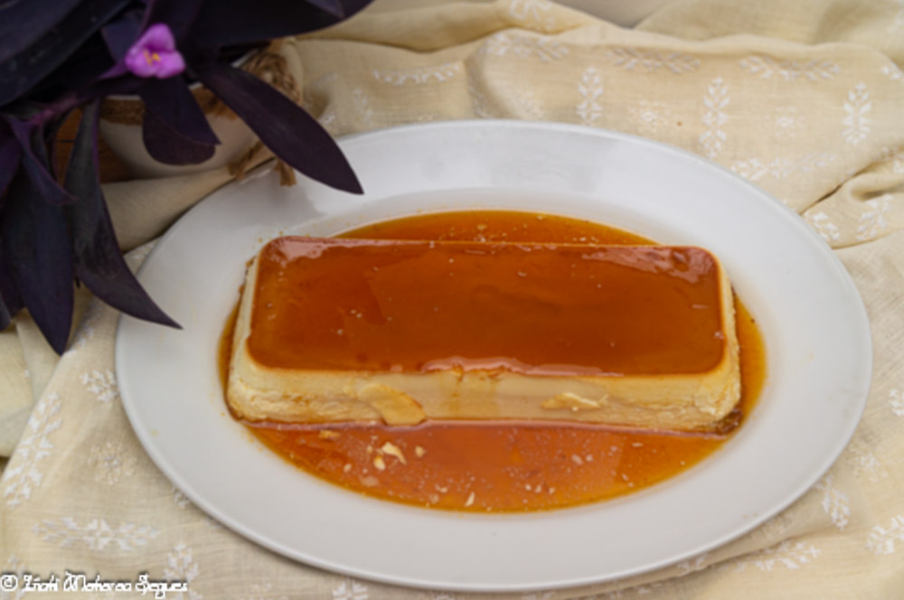 Flan de queso