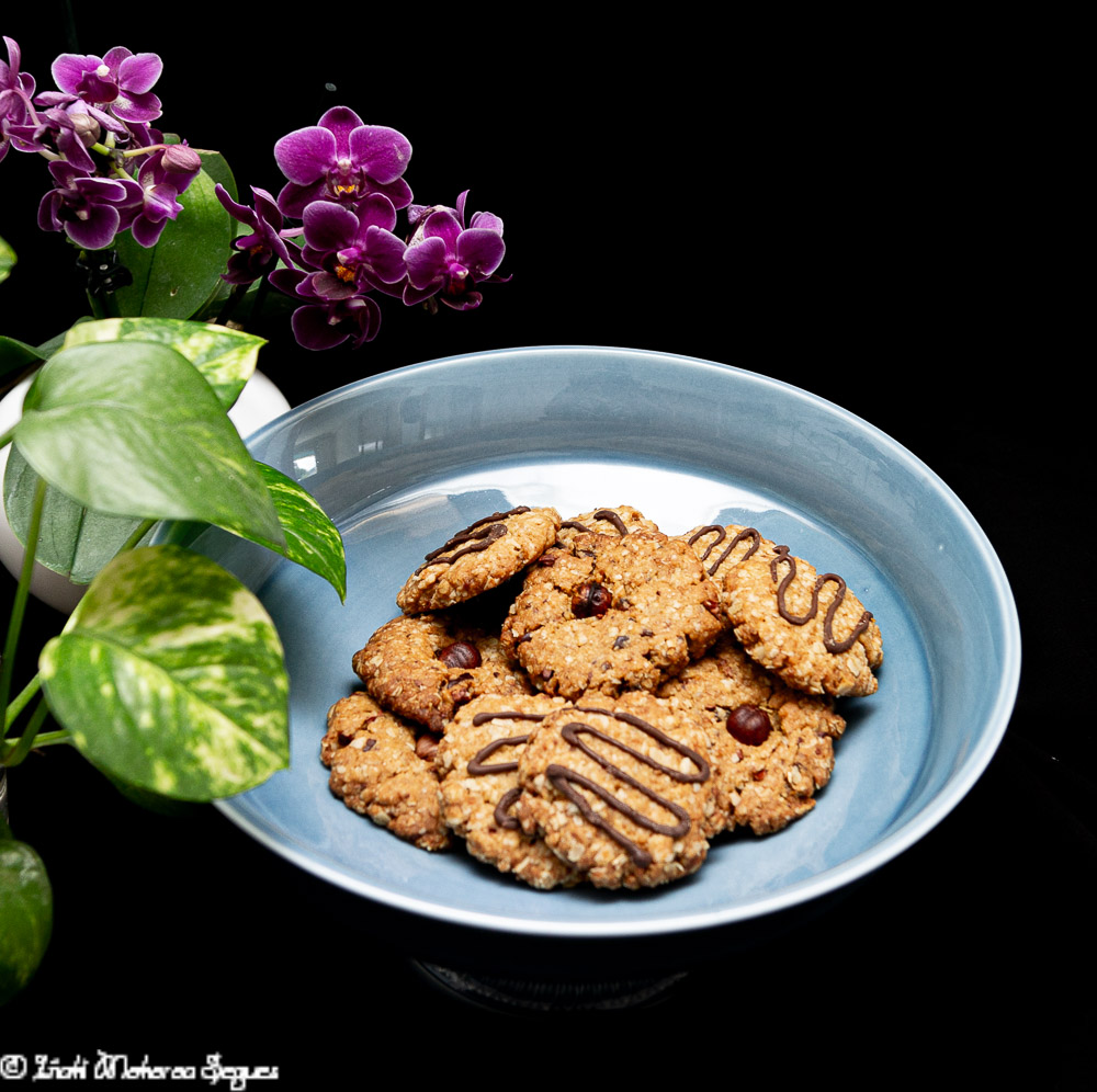 Galletas veganas de avena