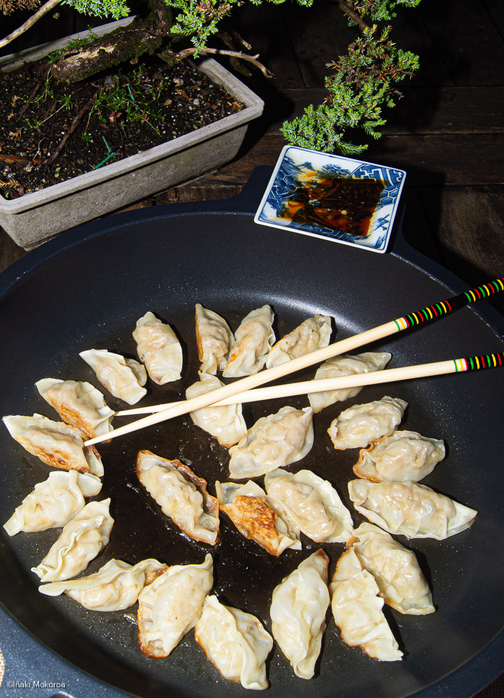 Gyoza a la plancha de Kenji Takahashi