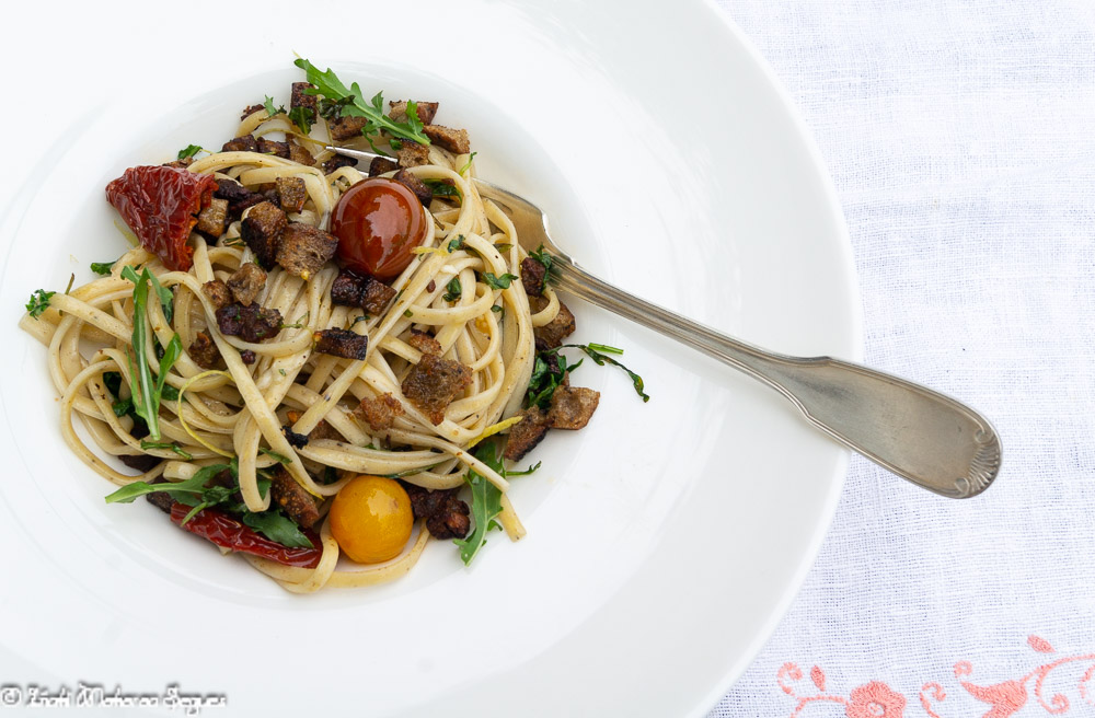 Pasta de limón y pimienta