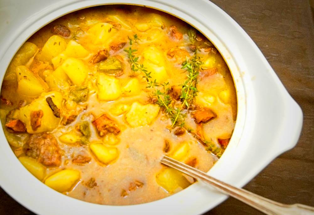 Patatas con níscalos