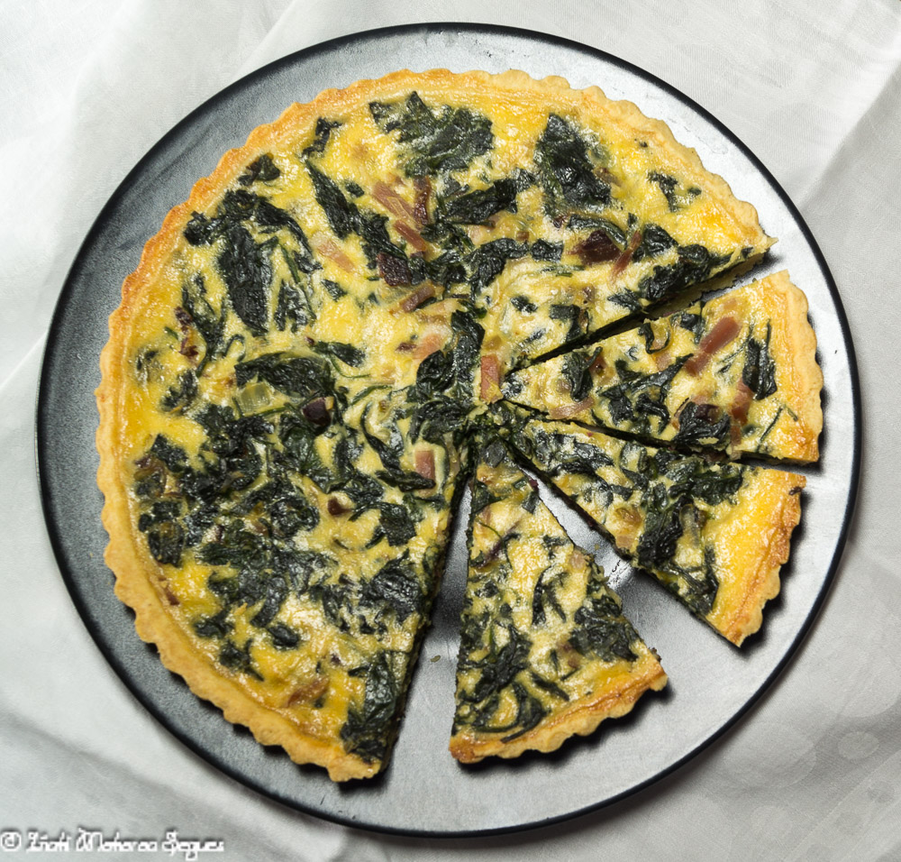 Quiche de espinacas