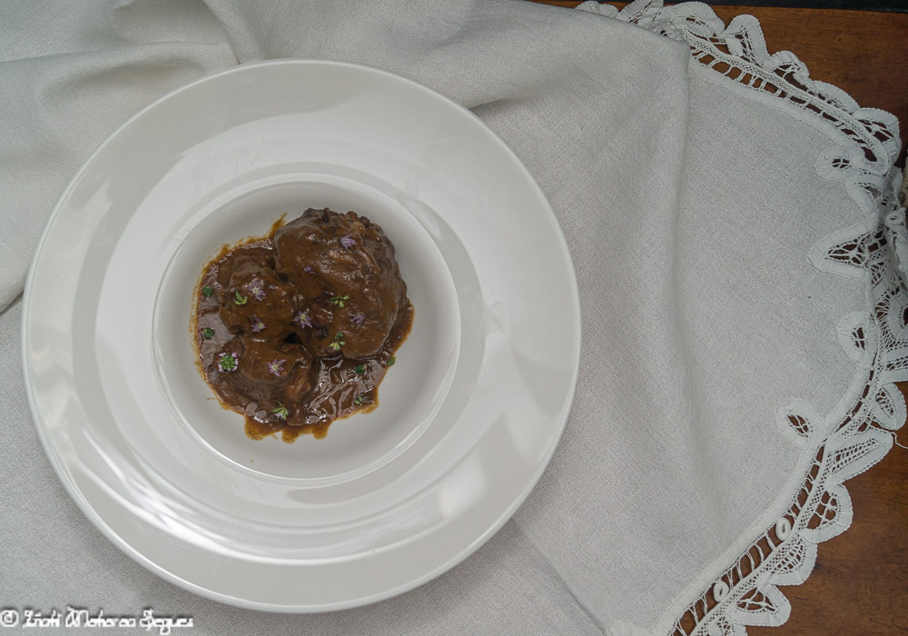 Rabo de ternera a baja temperatura