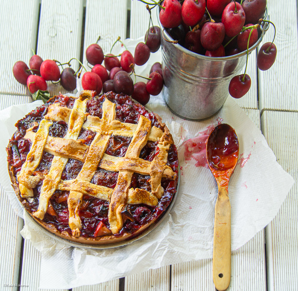 Tarta de cerezas