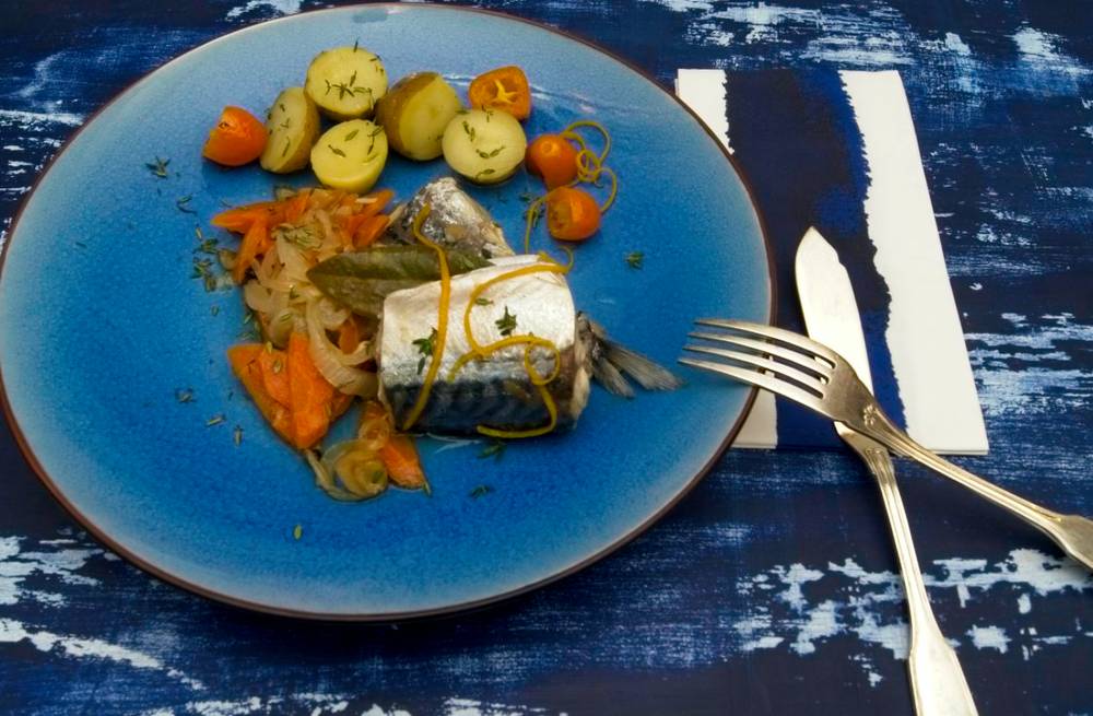 Txitxarro en escabeche